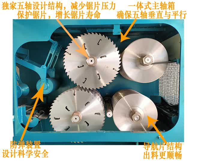 自动圆木断木机之锯片的正确保养方法与事项